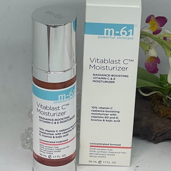 M-61 Vitablast C Moisturizer Radiance Boosting Vit C & E - 1.7 fl oz -New in Box - Picture 2 of 5